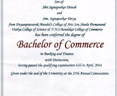 Buy college degree from The Goa University