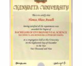 Buy college degree from The Kenyatta University