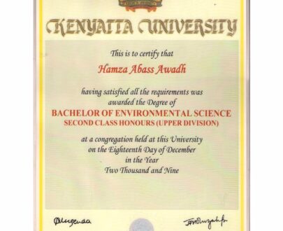 Buy college degree from The Kenyatta University