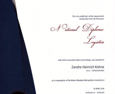 Buy college degree from The Nelson Mandela University