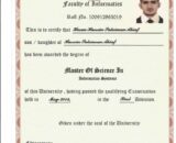 Buy college degree from The Osmania University