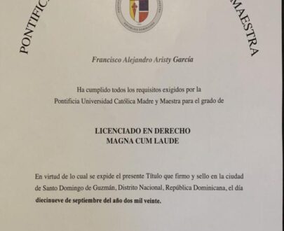 buy degree from the Pontificia Universidad Católica Madre y Maestra
