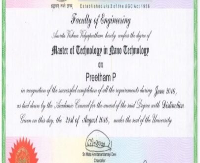 Buy college degree from The Amrita Vishwa Vidyapeetham