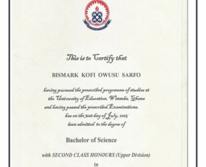 Buy college degree from The University of Education, Winneba