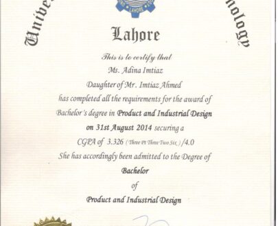 Buy college degree from The University of Engineering and Technology, Lahore